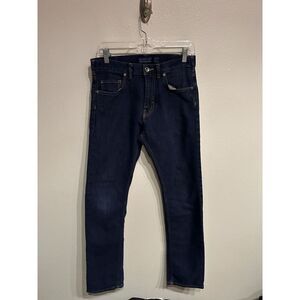 Patagonia Jeans Mens 30x30 Blue Dark Wash Denim Performance Stretch Organic